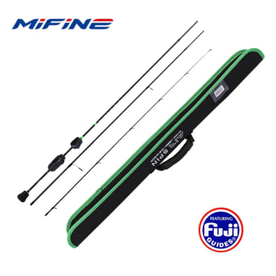 MiFiNE AIR SPIN Ultralight Casting/Spinning Rod 3PC 1.8m/1.85m/1.93m XUL