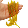 JYJ Long Tail Soft Plastic Grub Lure 5/10Pcs