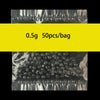 50/106/205Pcs/Set Open Bite Lead Split Shot Sinkers