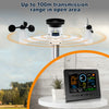 8-in-1 Wireless Outdoor Weather Station with WiFi Sync