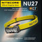 NITECORE NU27 56g Trail Running Headlamp 600LM