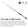 Tsurinoya ELF PRO Ultralight BFS Casting/Spinning Rod 2.26m 2PCs Lure Weight 0.6-7g