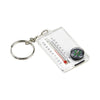 Mini Keychain Compass Thermometer Combo
