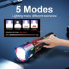 Ultra Powerful 900W Rechargeable Flashlight Super Bright