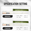 SoloKing Tangoy BFS Spinning/Casting Rod UL/L 2-4PC 1.53m/1.68m/1.88m