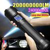 24000mAh Ultra Bright Tactical LED Flashlight