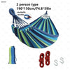 Thickened Durable Fabric Canvas Hammock Single Person