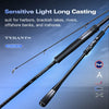 Tsurinoya TYRANTS Spinning Rod 2.4m 2.7m 2.9m 2PC FAST M MH