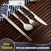Titanium Outdoor Tableware Set 3PC/4PC