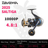 DAIWA 2025 SALTIGA Fishing Reel Spinning Reel 8000-25000 Max Drag 30kg Saltwater Top flagship sea fishing spinning wheel