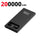 Black 200000mAh