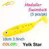 W&K T-Tail Shad Bait 100mm 5Pcs