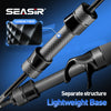 Seasir Riveria BFS Ultralight Casting/Spinning Rod 30T+40T Carbon 1.5M-1.98M UL 2PC