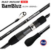 MADMOUSE BamBluz 1.9M ML/M/MH Spinning/Casting Slow Jigging Rod 2PC