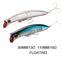 Fangbait Floating Popper Minnow 90mm/110mm