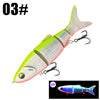 GREENSPIDER Sinking Jointed Swimbait Musky Lure 90mm 12g