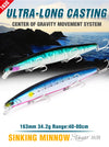Tsurinoya STINGER 163S Sinking Saltwater Jerkbait Minnow 163mm 34.2g