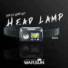 WARSUN SG01 Rechargeable LED Headlamp - 300Lm IPX3 Waterproof