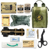 RHINO RESCUE Tactical Individual First Aid Kit with Molle System 13PC