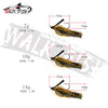 Walk Fish 7g/10g/14g Skirted Jig Lure