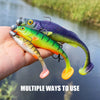 Spinpoler Vigour Perch Scented Shad 7cm/11cm/14cm 3-5Pcs