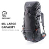 GOLDEN CAMEL Enfo-Light Softback Hiking Backpack 65L