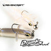 RAVENCRAFT Drunk Shad Slow Sinking Soft Shakier 2.7/3.2/3.7inch 5/6/7PCS