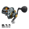 Piscifun Alijoz 300 Low Profile Baitcasting Reel 33LB Max Drag 8+1BB 8.1:1/6.6:1