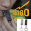 Portable Survival Whistle 180 db Aluminum Alloy Keychain