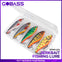 GOBASS 5pcs 90mm 21g Lipless Jerkbait Lure Set