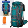 75L Camping Backpack Men's Travel Bag With Rain Cover Outdoor Hiking Daypack Mountaineering Bags Large Sports Luggage Rucksack
