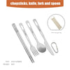 Titanium Outdoor Tableware Set 3PC/4PC