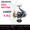 DAIWA 2025 SALTIGA Fishing Reel Spinning Reel 8000-25000 Max Drag 30kg Saltwater Top flagship sea fishing spinning wheel