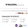PureLure TROTA BFS Casting/Spinning Rod UL FAST 3PC 1.40m 1.53m