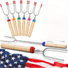 Telescopic Marshmallow Campfire Roasting Sticks 6PCS