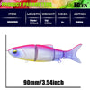 GREENSPIDER Sinking Jointed Swimbait Musky Lure 90mm 12g