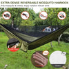 250x120cm Mosquito Camp Hammock With Bug Net – Lightweight Parachute Fabric