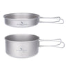 Boundless Voyage Titanium Pot Set with Folding Handles