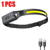 1000LM Powerful LED Induction Headlamp