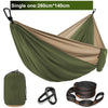 Portable Lightweight Nylon Parachute Material Hammock