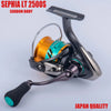 Lurekiller New Arrival Carbon Body Spinning Reel Egi Reel Sephia LT2500S/3000S/2500S-DH/3000S-DH 5.2:1 8+1BB Ultra Light Reel