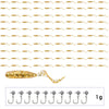 JYJ Soft Plastic Grub Lure & Hook Set 100Pcs/Lot