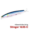 Tsurinoya STINGER 163S Sinking Saltwater Jerkbait Minnow 163mm 34.2g