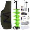 Goture Ice Drill Auger Set with Centering Point Blade