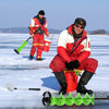 Goture Ice Drill Auger Set with Centering Point Blade