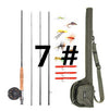 Lixada LF 4 Section Fly Fishing Rod Reel Combo Starter Kit