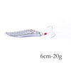 Hengjia 1Pcs 10/10.5/14/16.5/20g Metal Spoon
