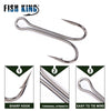 FISH KING 20pcs Frog Fishing Hook 1/2/4/6/8#
