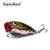 Banshee Mini Topwater Popper Lure