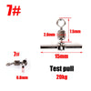 10Pcs/Lot Cross Line Bearing Rolling Swivel